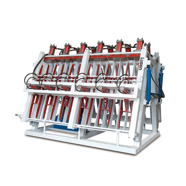 34、液压双面拼板机-(2) Hydraulic double sided plate making machine
