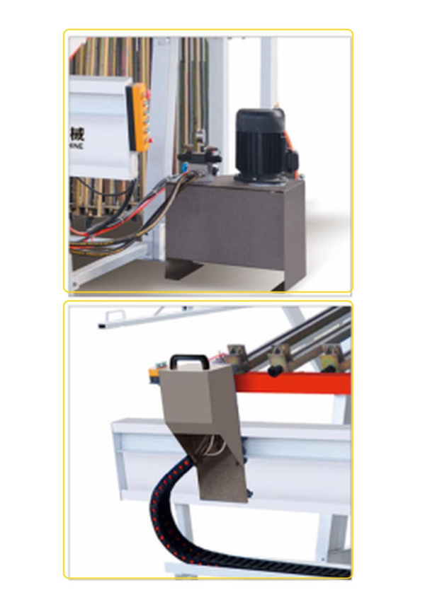 Clamp carrier machine